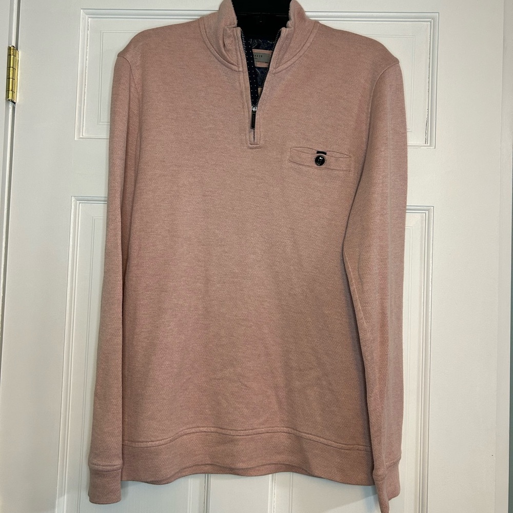 Ted Baker London 1/4 Zip Pullover